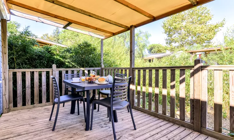 Mobil Home Pyrénées 3 Pièces 4/6 Personnes Climatisé + TV