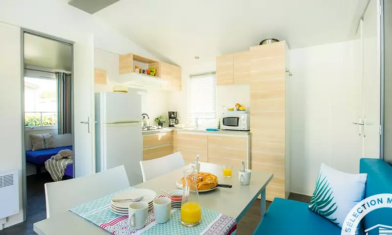 Mobil Home Classic 3 Pièces 6 Personnes (5 adultes et 1 enfant -14 ans)