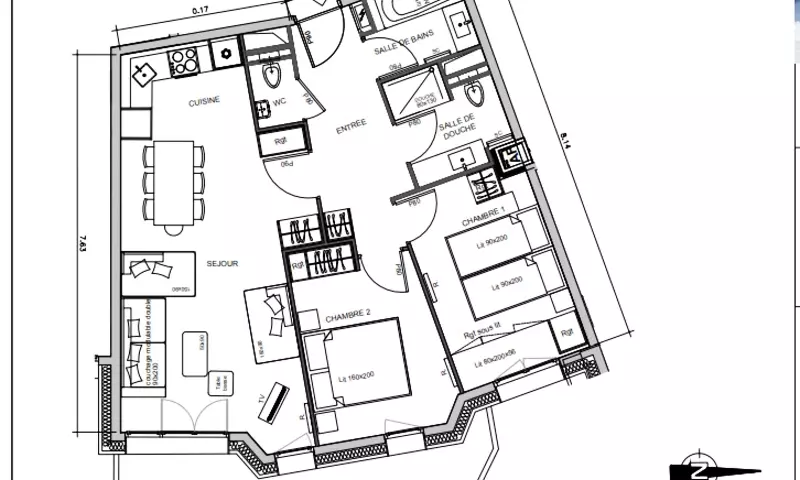 Appartement 3 Pièces 6 Personnes - Prestige