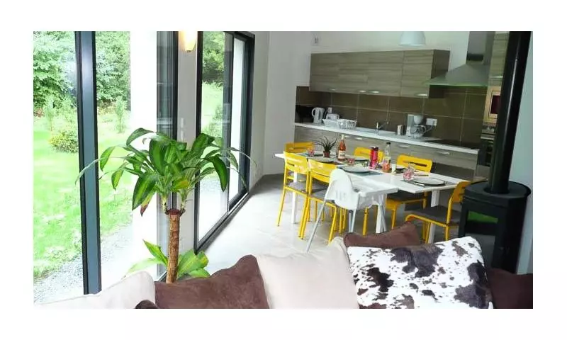 Chalet 4 Pièces 6 Personnes avec piscine privée