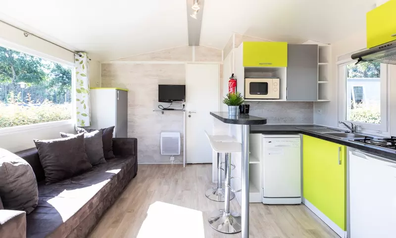 Chalet Couple Confort 2 Pièces 3 Personnes + TV