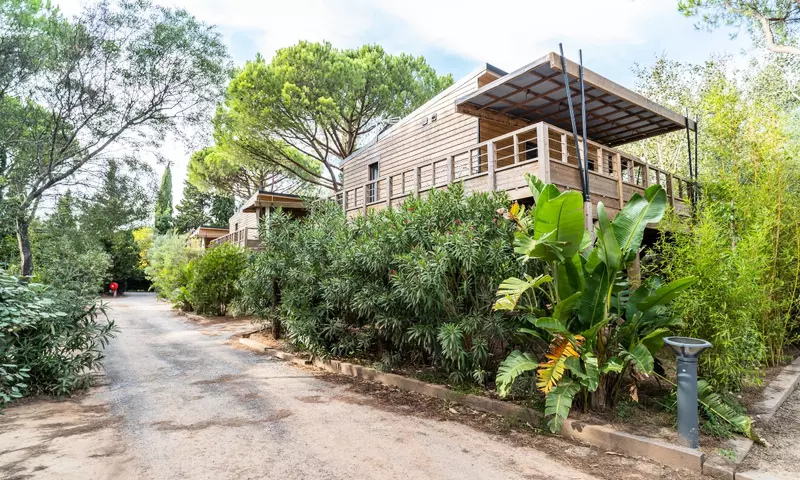 Lodge Kabane sur Pilotis 4 Pièces 6 Personnes Climatisé + TV