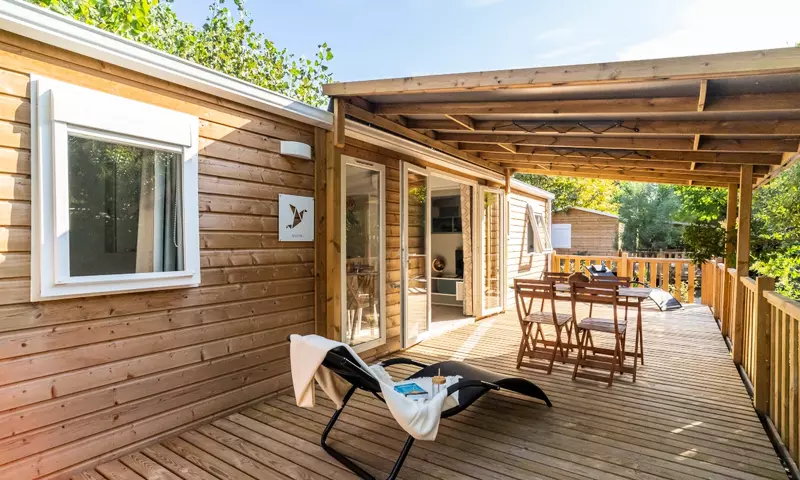 Mobil Home Klassic XL 3 Pièces 4 Personnes Climatisé + TV