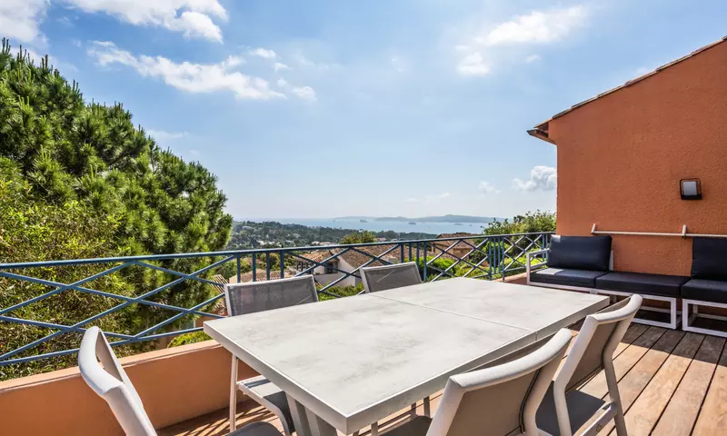Bastide décorée avec goût 3 pièces 6 pers. magnifique vue mer - Prestige - Super Home