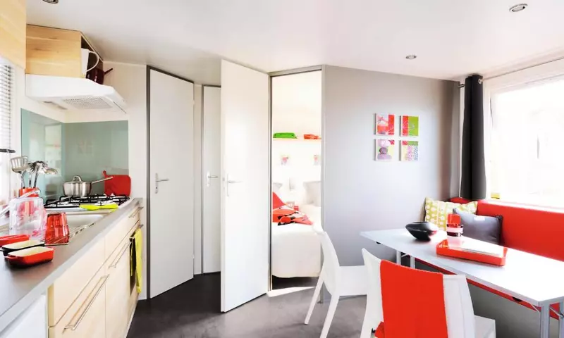 Bungalow Toilé 3 Pièces 4 Personnes