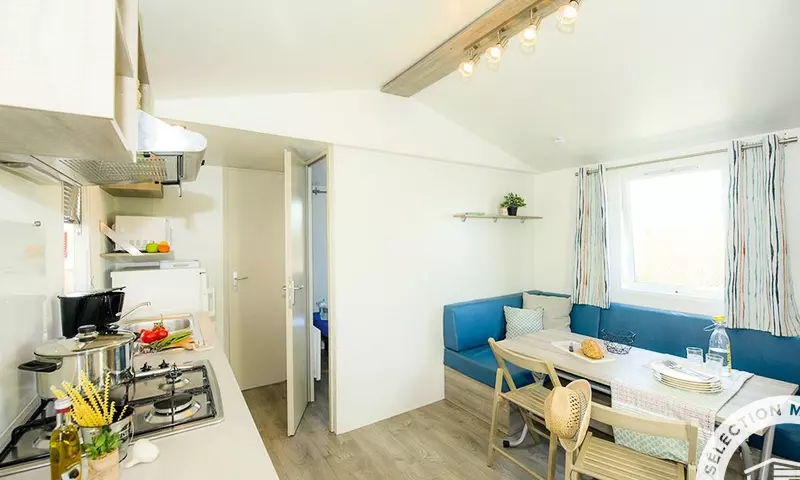 Mobil Home Cosy 3 Pièces 4/6 Personnes Climatisé (5 adultes et 1 enfant de -14 ans)
