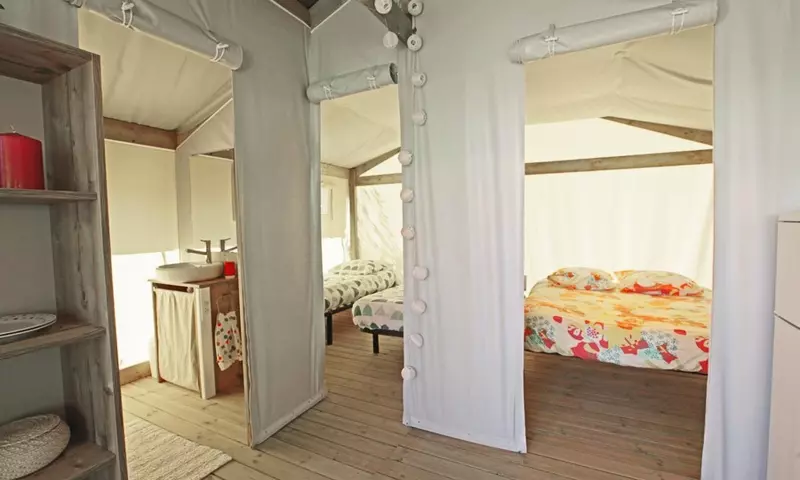 Tente Safari Confort 3 Pièces 5 Personnes