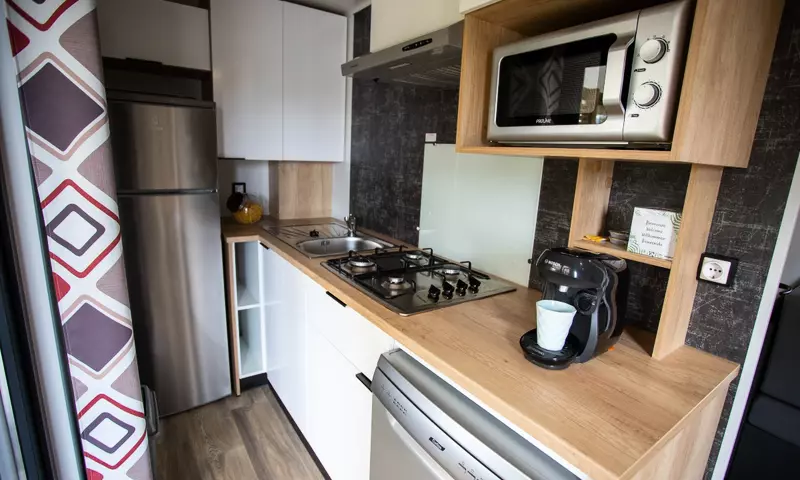 Mobil-Home Premium 4 Pièces 6 Personnes Climatisé + TV