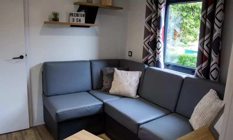 Mobil-Home Premium 4 Pièces 6 Personnes Climatisé + TV