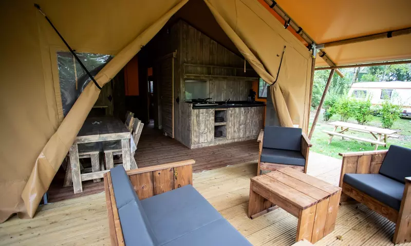 Tente Lodge Woody 4 Pièces 6 Personnes