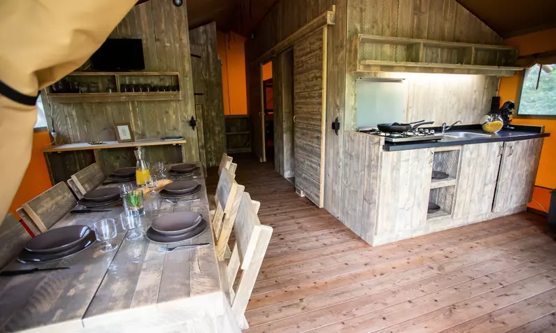 Tente Lodge Woody 4 Pièces 6 Personnes