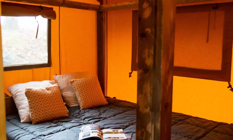 Tente Lodge Woody 4 Pièces 6 Personnes