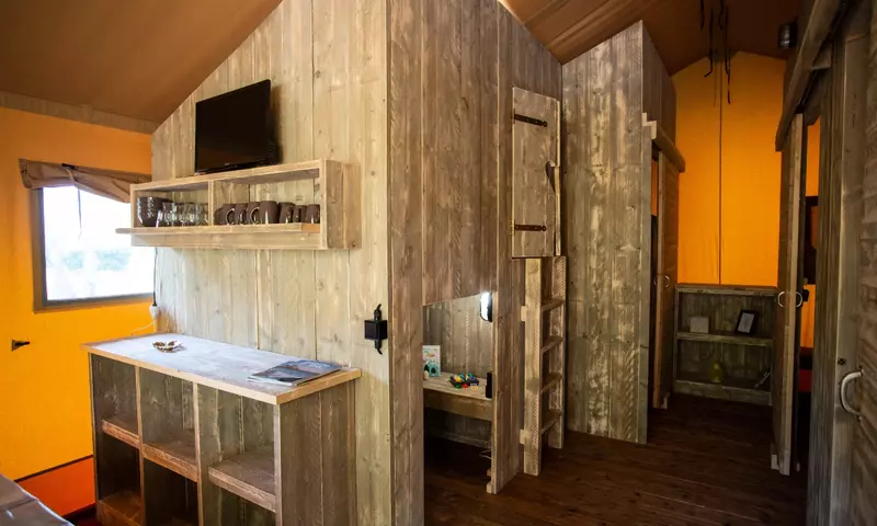 Tente Lodge Woody 4 Pièces 6 Personnes