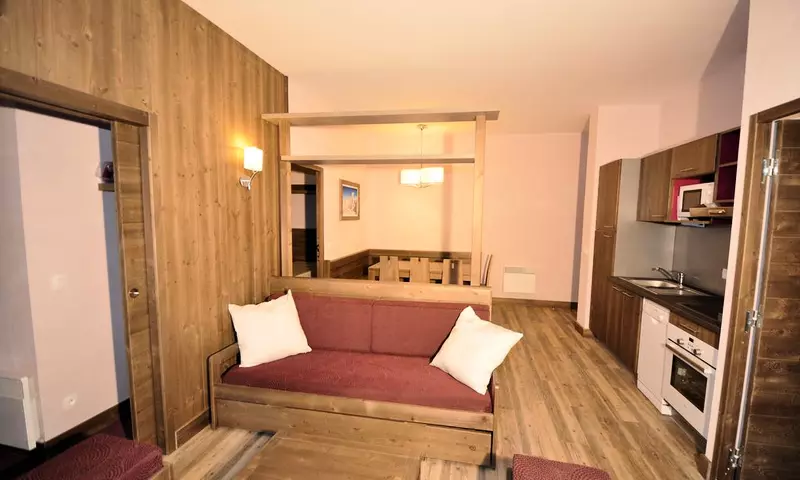 3 pièces Cabine 5/6 personnes