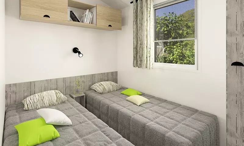 Mobil home VIP 5 pièces 8 personnes Climatisé