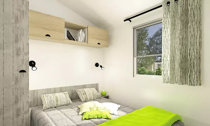 Mobil home VIP 5 pièces 8 personnes Climatisé