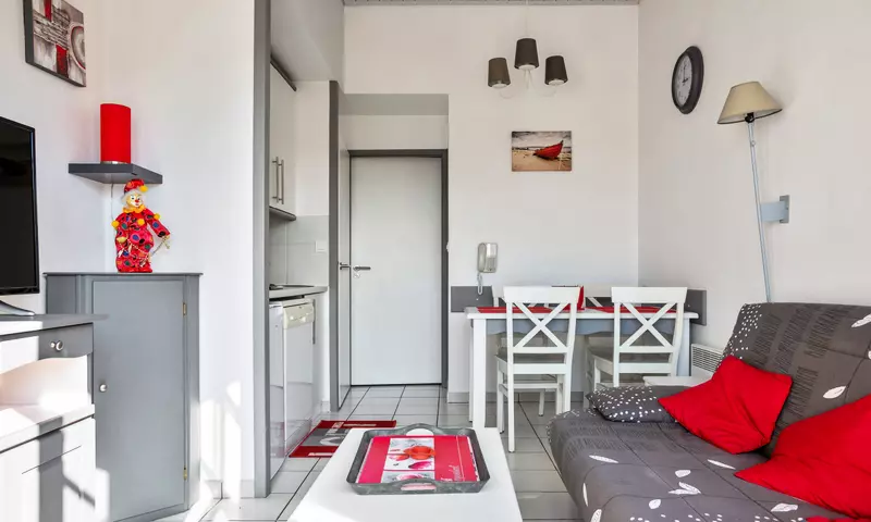 Studio 4 personnes lumineux avec balcon - Sélection - Super Home