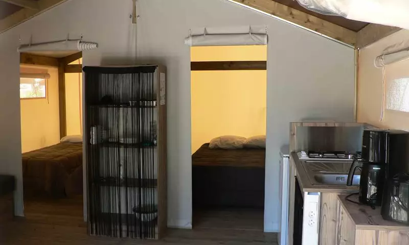 Tente Nature Confort 3 Pièces 4 Personnes Sans Sanitaires