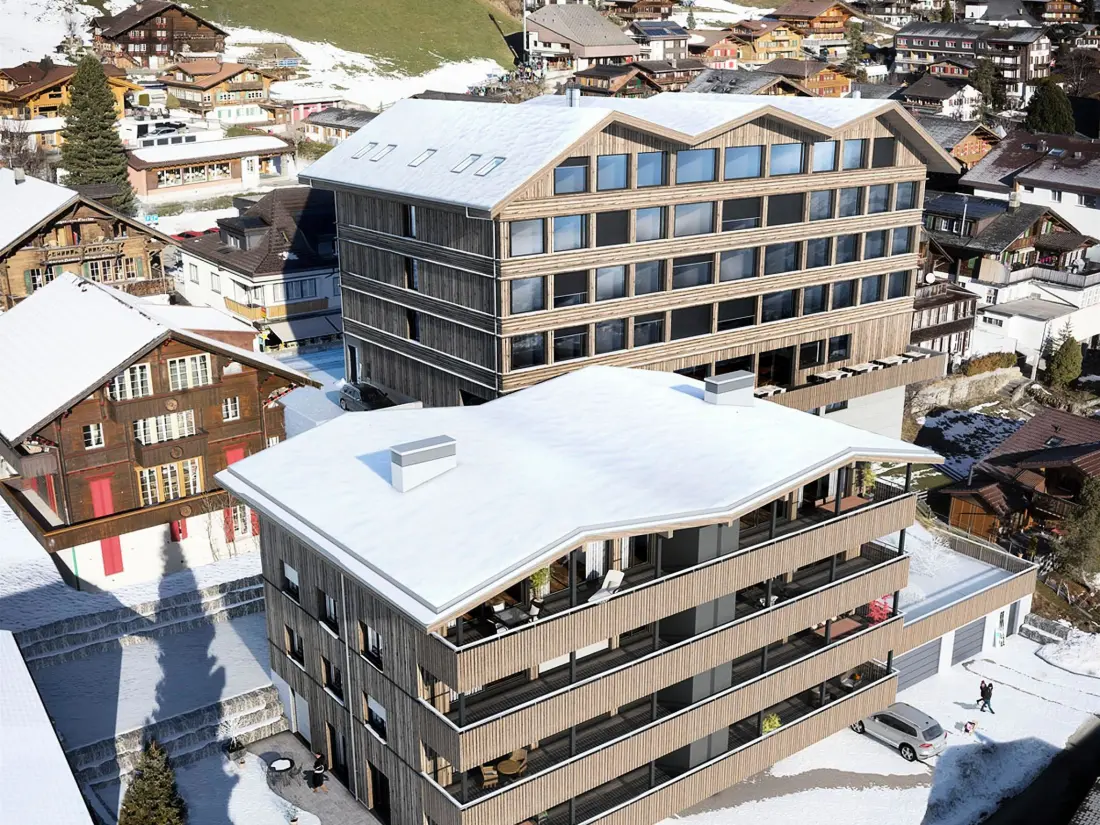 Résidence Alpenrose Appartement/Fewo, Bad, WC, 3 Schlafräume 4-Zimmerwohnung