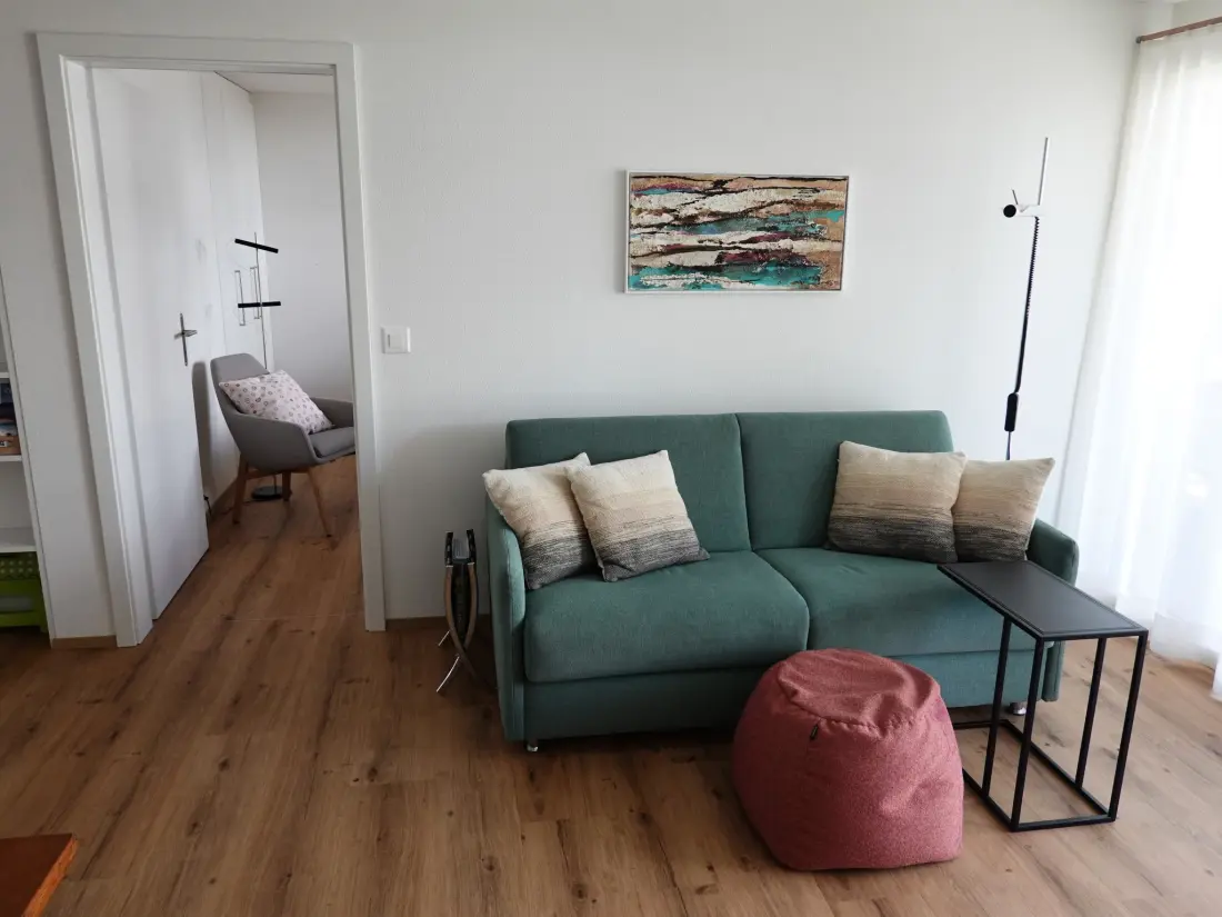Résidence Am Bellevuegässli Appartement/Fewo, Bad, WC, 1 Schlafraum 2,5 - Zimmerwohnung