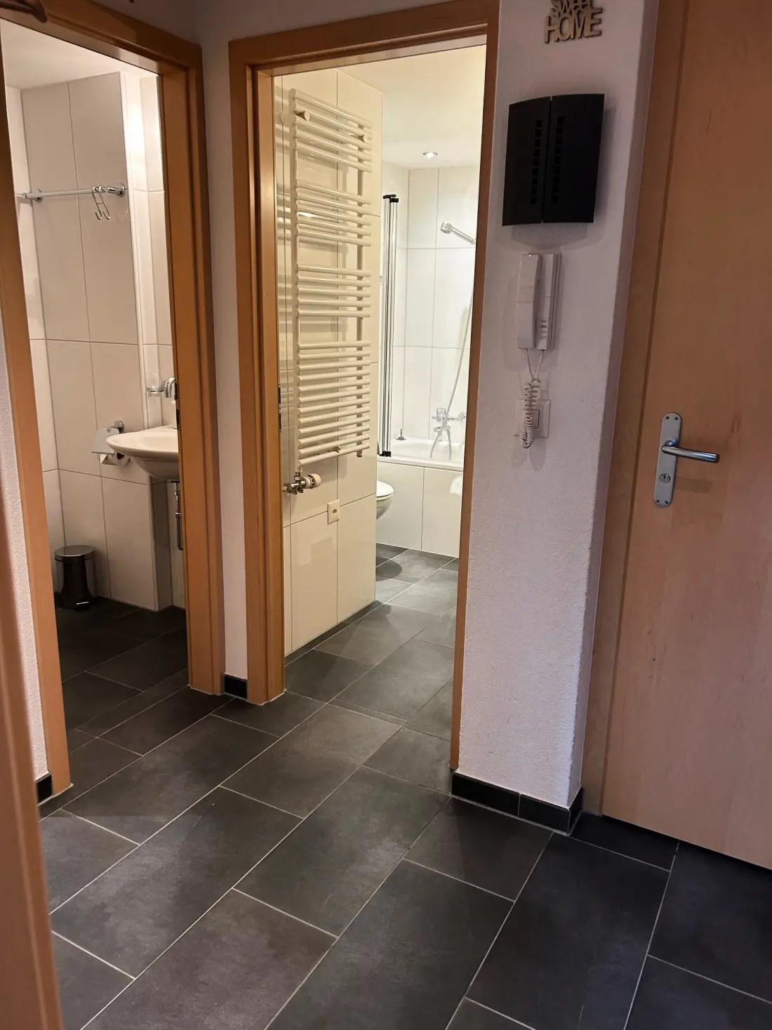 Résidence Am Gilsbach Appartement/Fewo, Dusche und Bad, WC, 2 Schlafräume