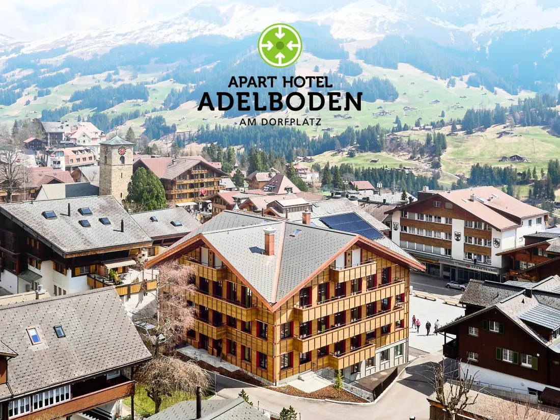 Résidence Apart Hotel Adelboden am Dorfplatz Appartement/Fewo, Dusche, WC