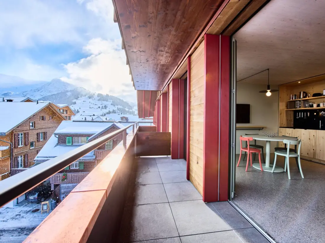 Résidence Apart Hotel Adelboden am Dorfplatz Appartement/Fewo, Dusche, WC