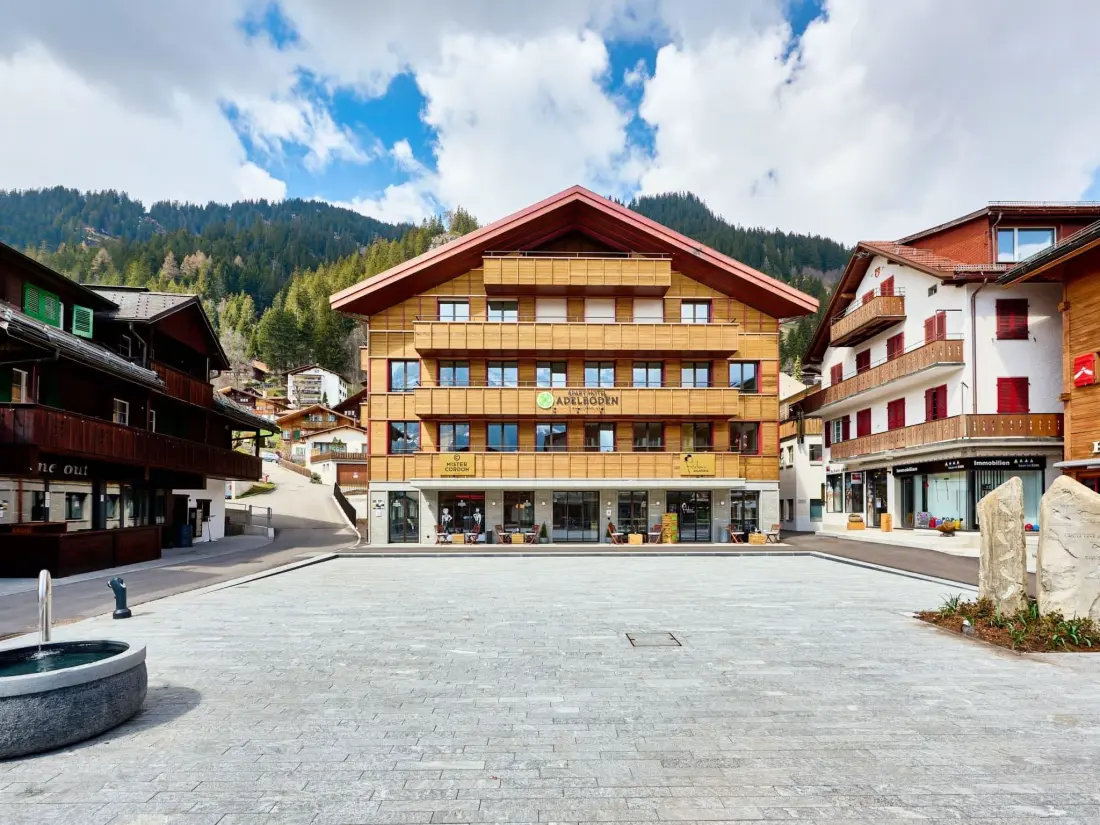 Résidence Apart Hotel Adelboden am Dorfplatz Appartement/Fewo, Dusche, WC