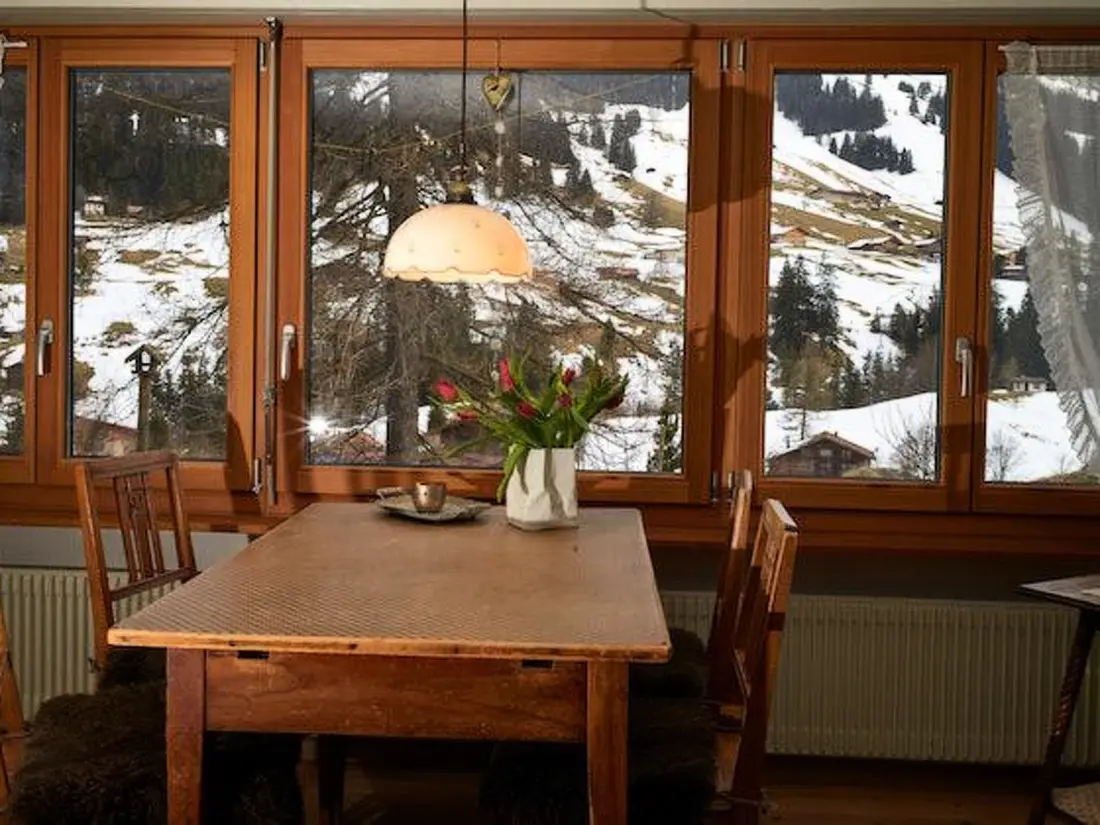 Résidence Bärgfink Parterre Appartement/Fewo, Dusche, WC, 1 Schlafraum 2-Zimmerwohnung