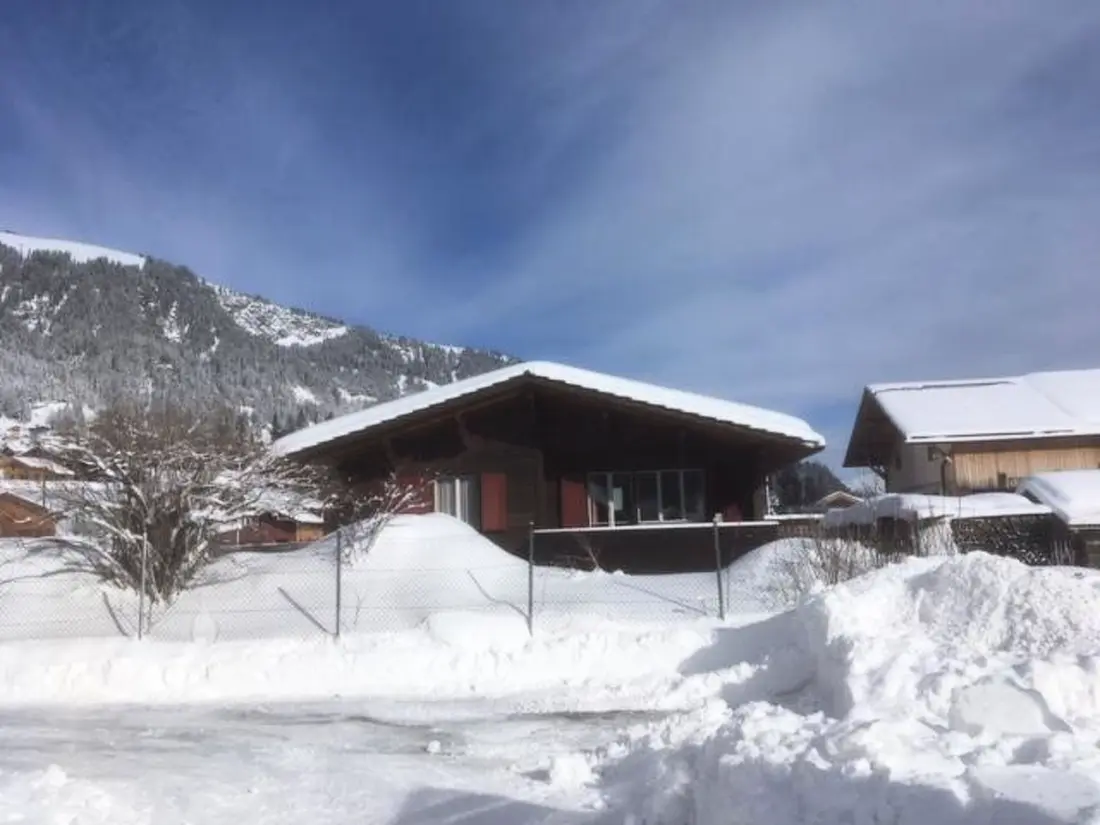 Résidence Bodehus Ferienhaus, Dusche, WC, 3 Schlafräume 4-Zimmer-Einzelchalet