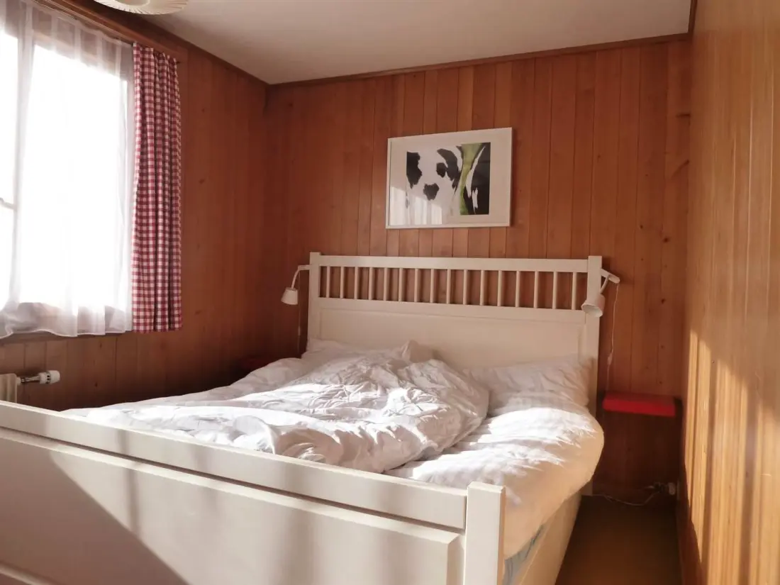 Résidence Bodehus Ferienhaus, Dusche, WC, 3 Schlafräume 4-Zimmer-Einzelchalet