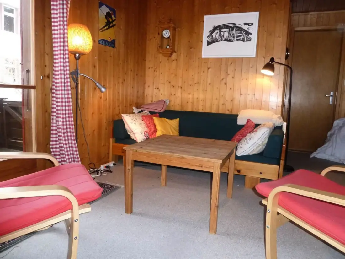 Résidence Bodehus Ferienhaus, Dusche, WC, 3 Schlafräume 4-Zimmer-Einzelchalet
