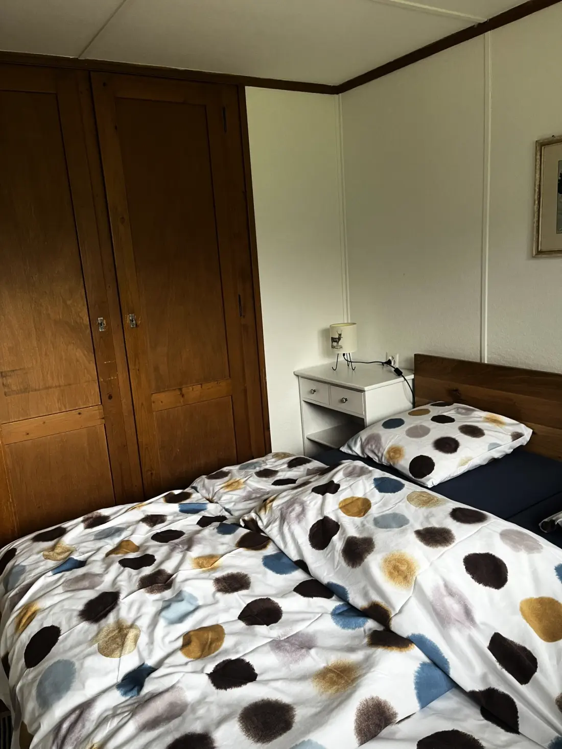 Résidence Buebebärg Ferienhaus, Dusche und Bad, WC, 2 Schlafräume 3.5-Zimmerwohnung
