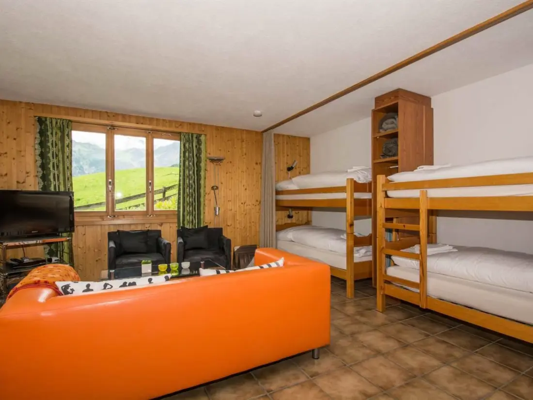 Résidence Chalet Falki Appartement/Fewo, Bad, WC, 3 Schlafräume 3.5-Zimmerwohnung + Studio
