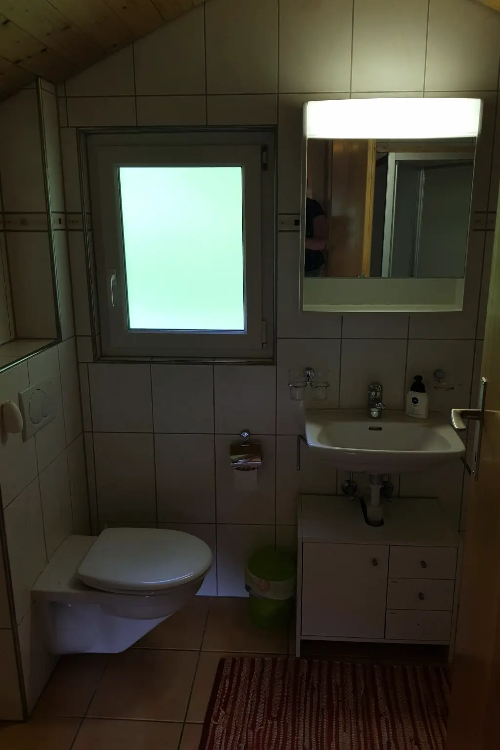 Résidence Chalet Giisställi Ferienhaus, Dusche, WC Ferienhaus