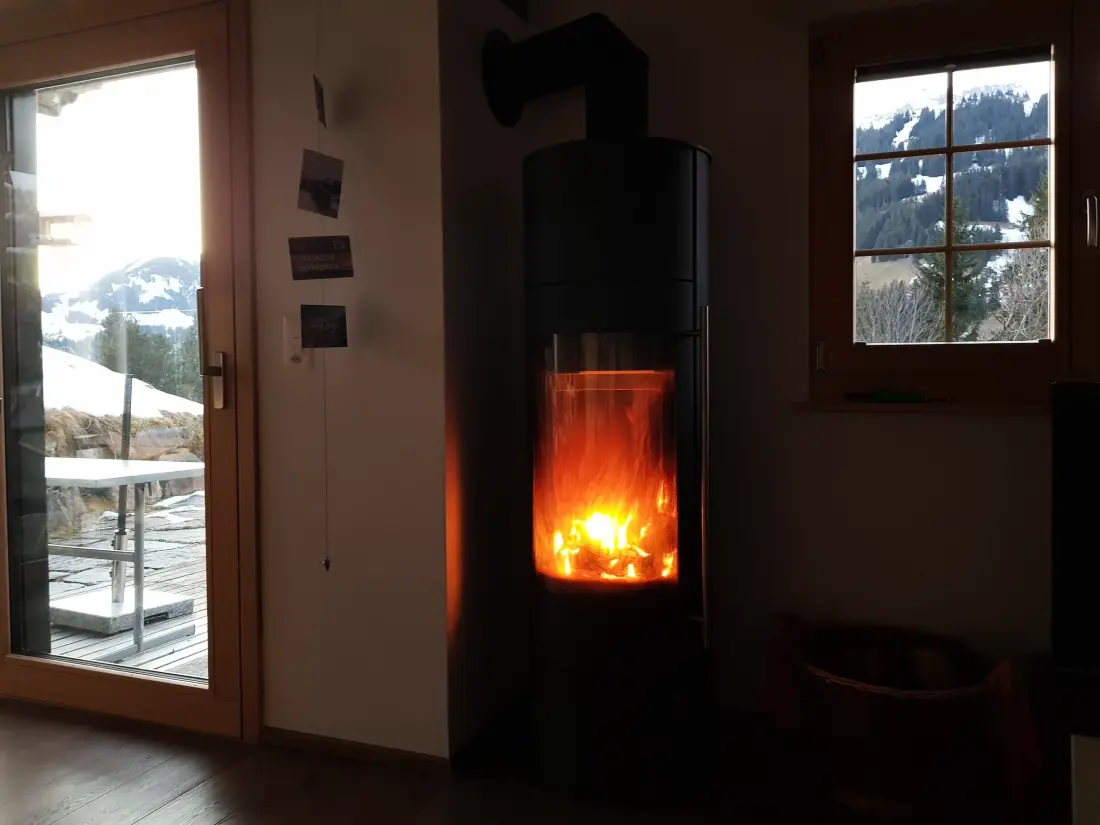 Résidence Chalet Giisställi Ferienhaus, Dusche, WC Ferienhaus