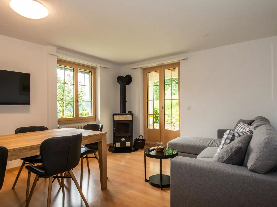 Résidence Chalet Gsür Appartement/Fewo, Bad, WC, 2 Schlafräume