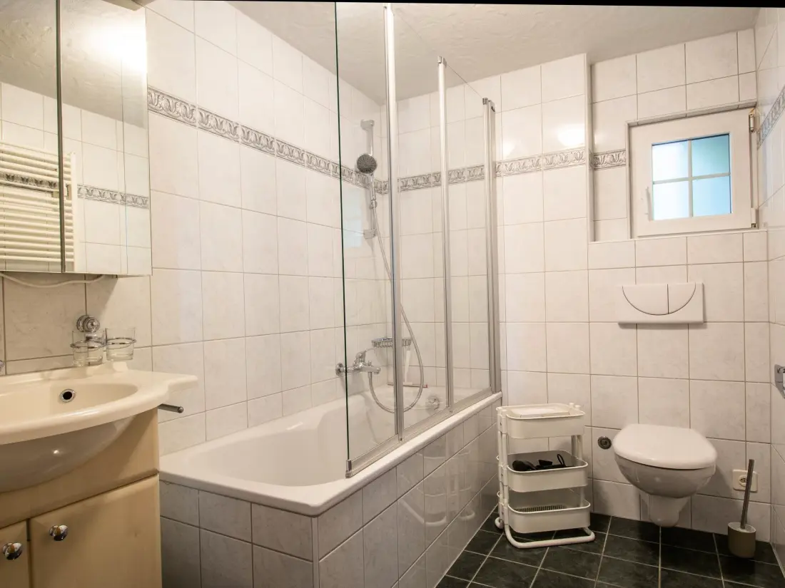 Résidence Chalet Gsür Appartement/Fewo, Bad, WC, 2 Schlafräume