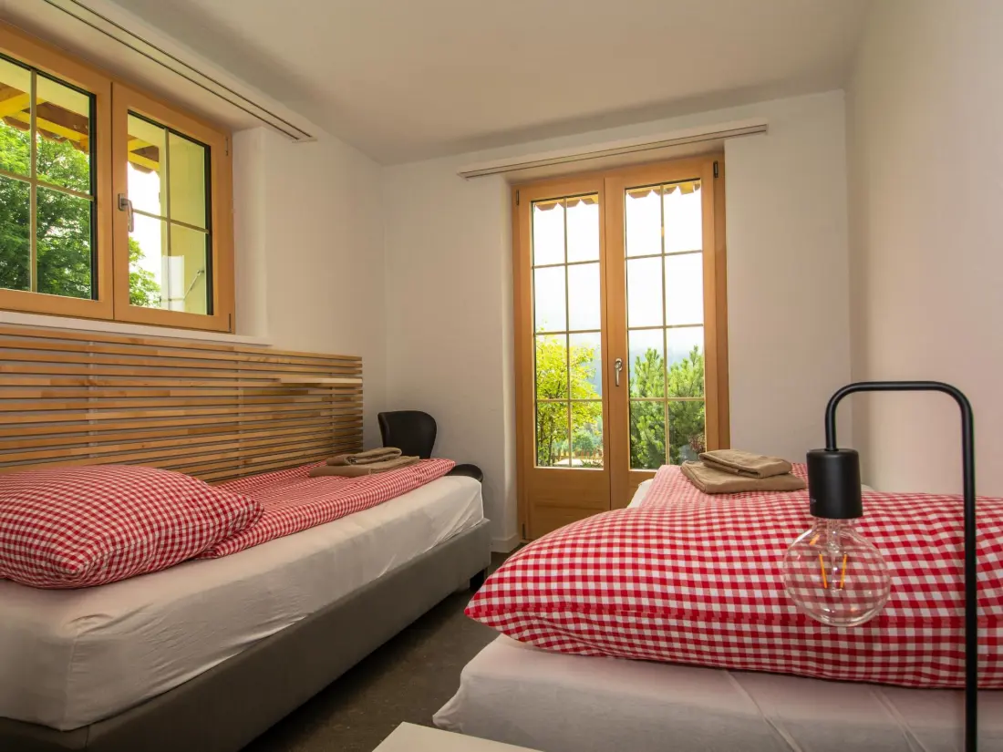 Résidence Chalet Gsür Appartement/Fewo, Bad, WC, 2 Schlafräume