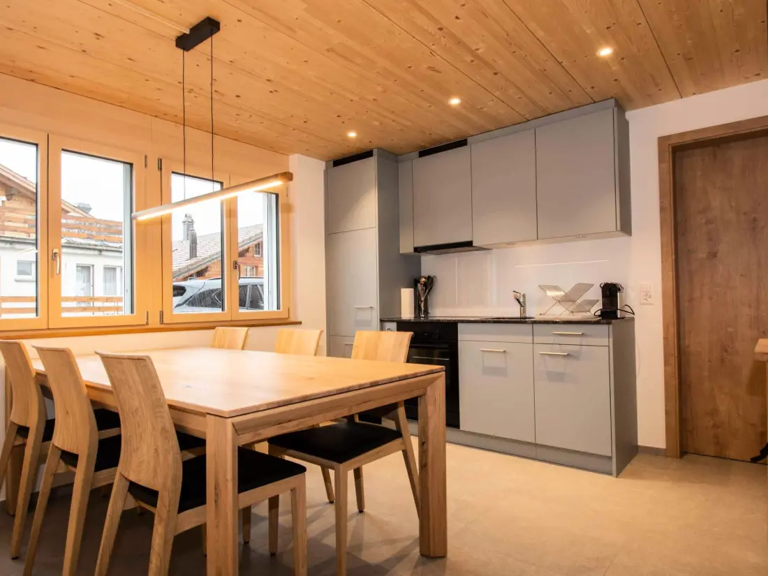 Résidence Chalet Sonne Appartement/Fewo, Dusche, WC, 2 Schlafräume 3-Zimmerwohnung