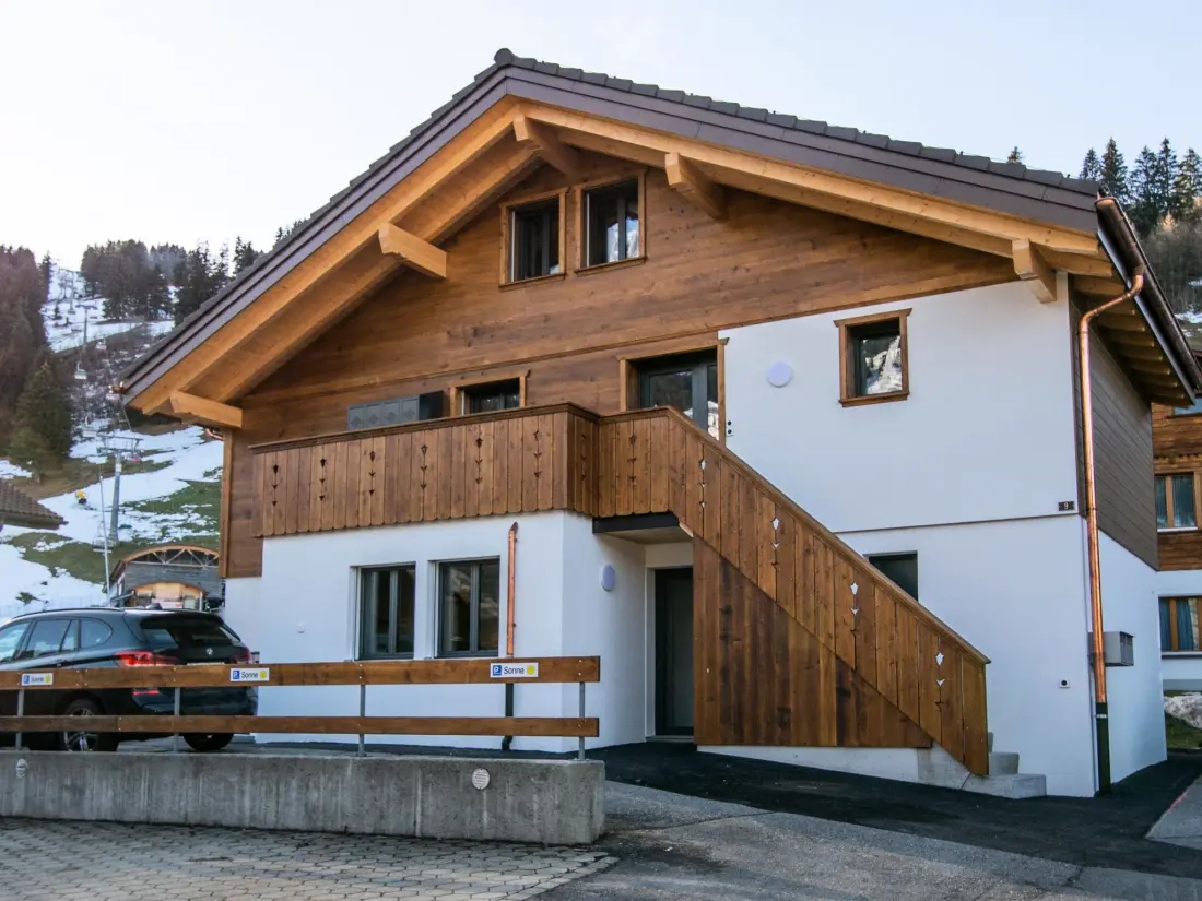 Résidence Chalet Sonne Appartement/Fewo, Dusche, WC, 2 Schlafräume 3-Zimmerwohnung