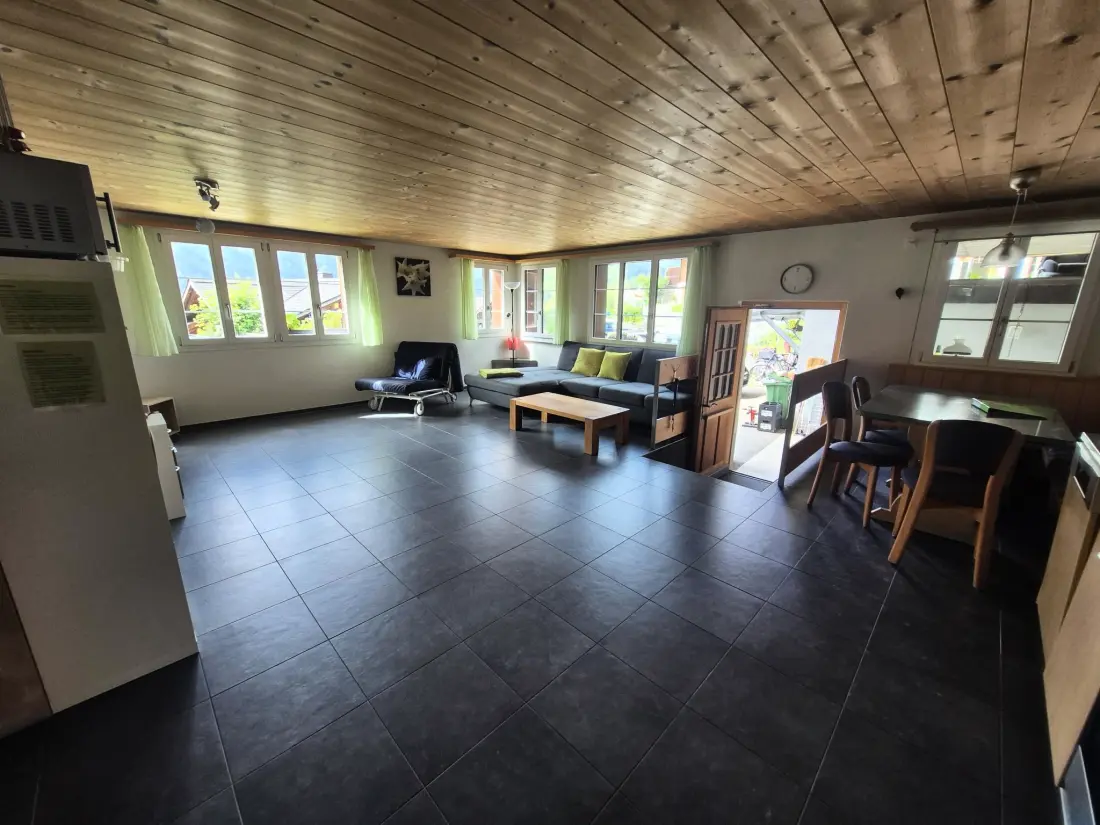 Résidence Chalet Sunnegg Appartement/Fewo, Dusche, WC, 2 Schlafräume 3-Zimmerwohnung