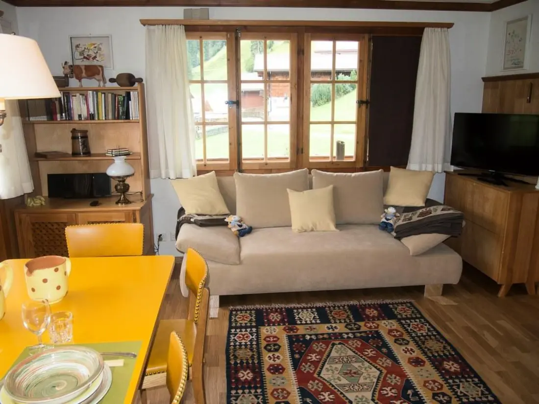 Résidence Chalet Zwirbeli Appartement/Fewo, Dusche, WC, 1 Schlafraum 2-Zimmerwohnung