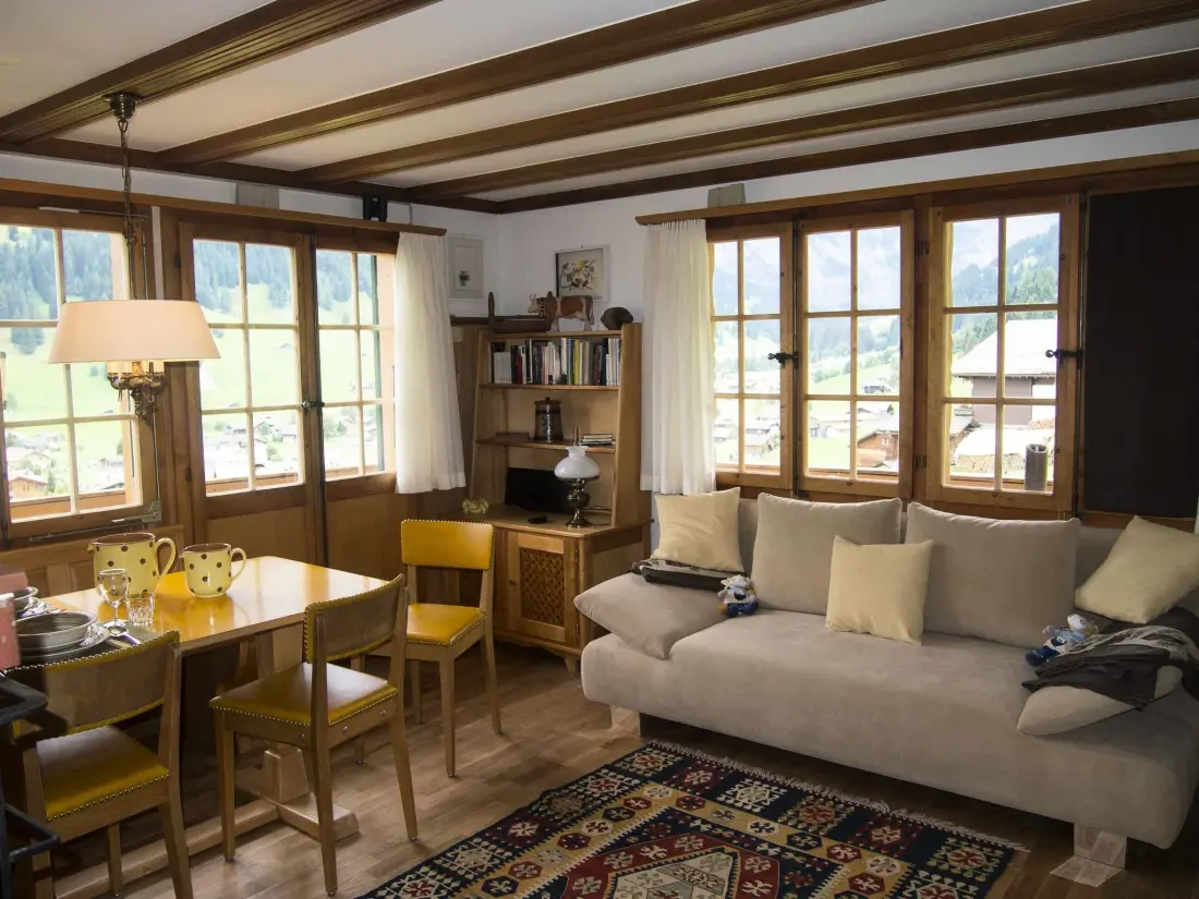 Résidence Chalet Zwirbeli Appartement/Fewo, Dusche, WC, 1 Schlafraum 2-Zimmerwohnung