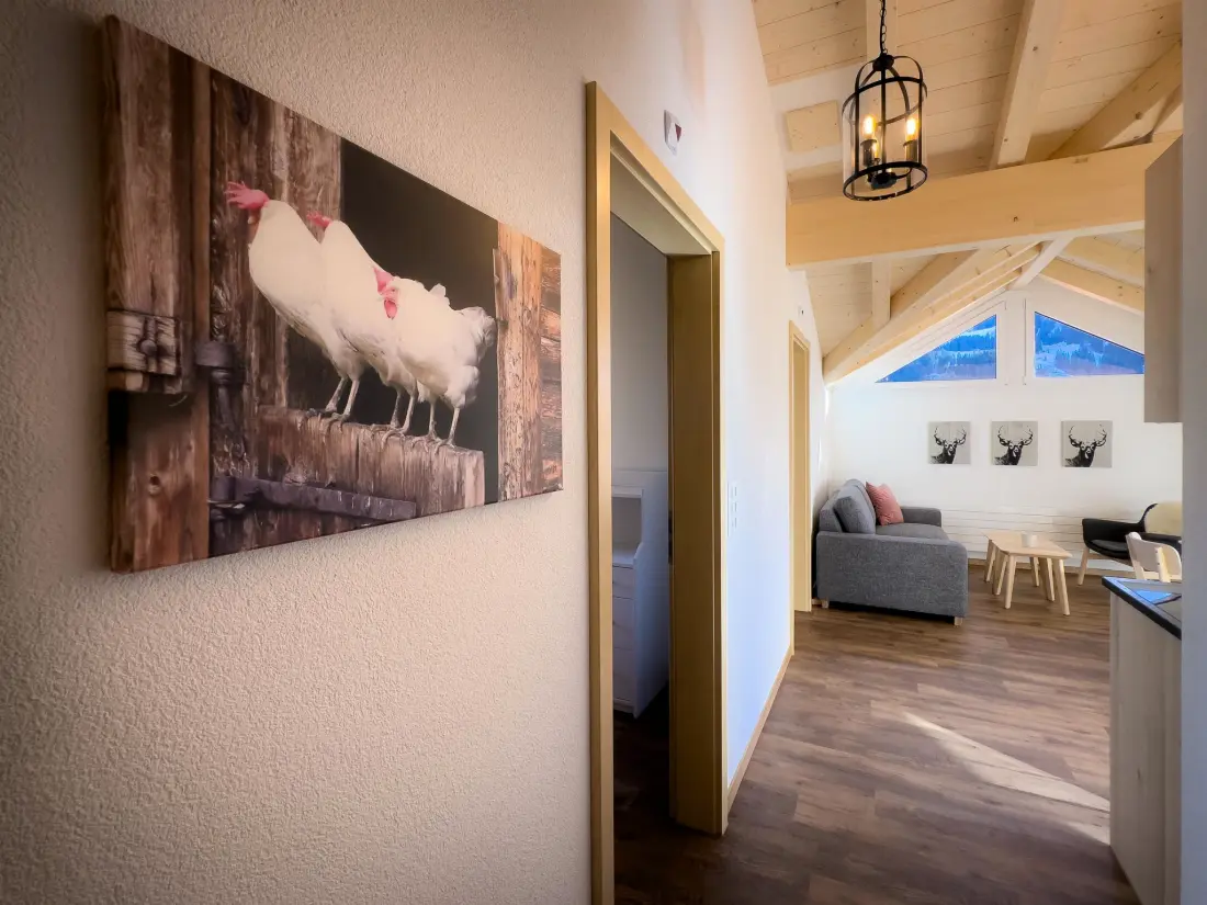 Résidence Ferienwohnung Bunder (DG) Appartement/Fewo, Bad, WC, 3 Schlafräume