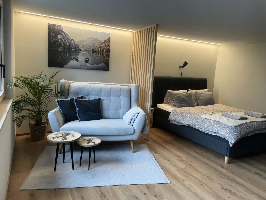 Résidence Ferienwohnung Strubelblick Appartement/Fewo, Dusche, WC, 1 Schlafraum