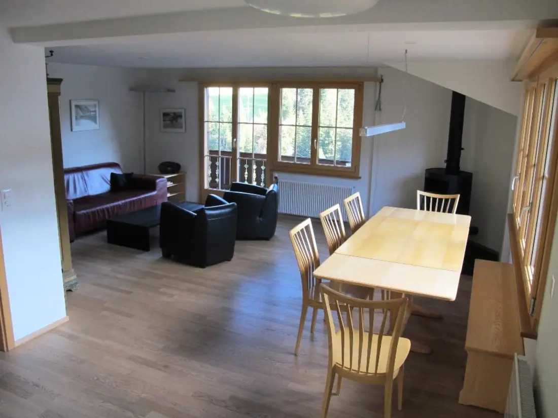 Résidence Gilbachhöckli 2 Appartement/Fewo, Bad, WC, 3 Schlafräume 4-Zimmerwohnung