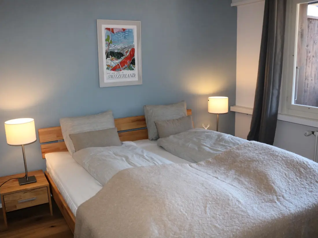 Résidence Gruebi - Haus Baldrian Appartement/Fewo, Bad, WC, 2 Schlafräume 3-Zimmerwohnung