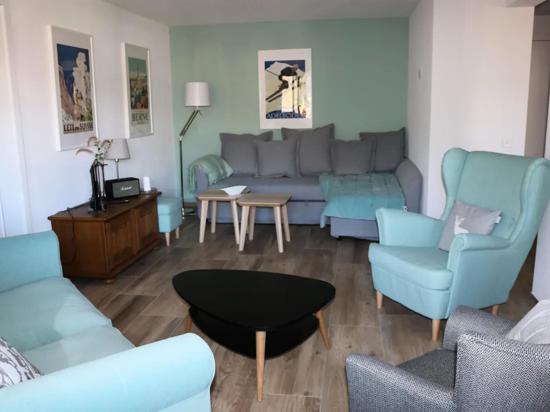 Résidence Gruebi - Haus Baldrian Appartement/Fewo, Bad, WC, 2 Schlafräume 3-Zimmerwohnung