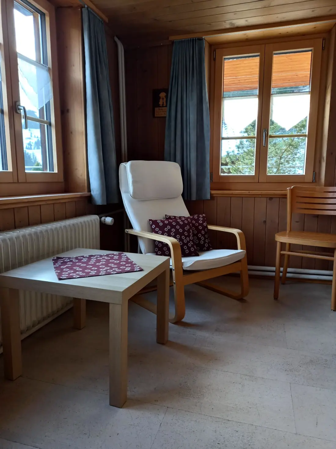 Résidence Hagrösli Appartement/Fewo, Dusche, WC, 1 Schlafraum 2-Zimmerwohnung